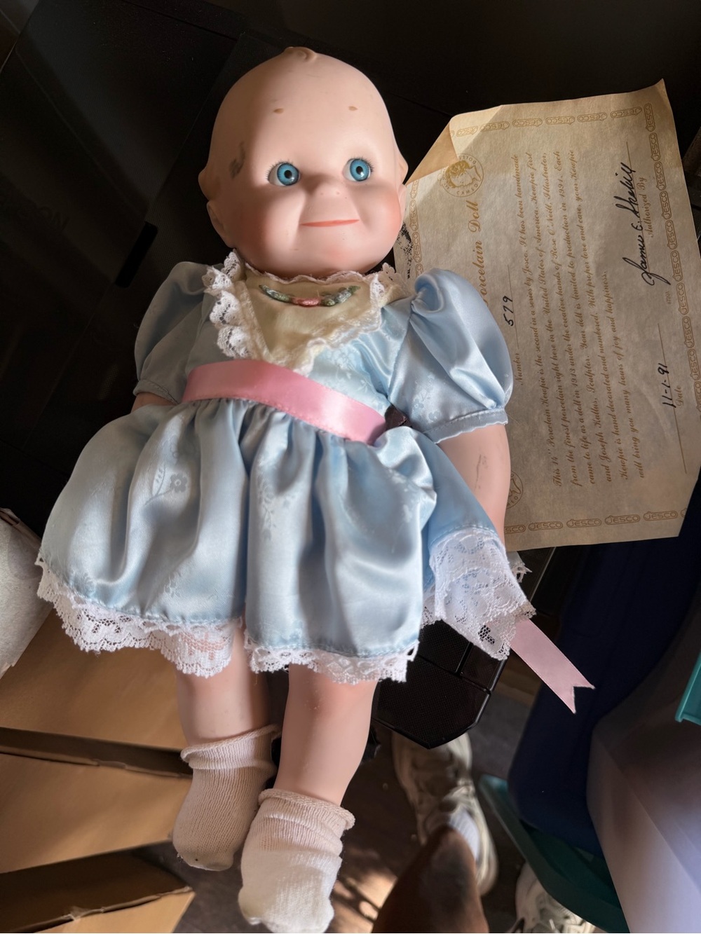 Vintage kewpie doll